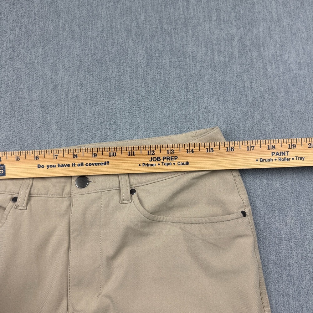 Lululemon Pants Mens 31 Brown ABC Pant Classic Warpstreme 31" Chino M5967S - Picture 5 of 13